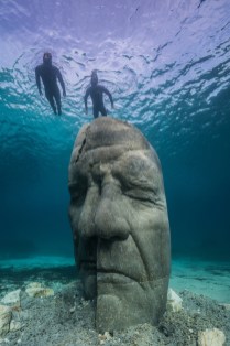 At such a shallow depth, the museum is perfect for snorkelers.