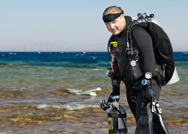 tech diver