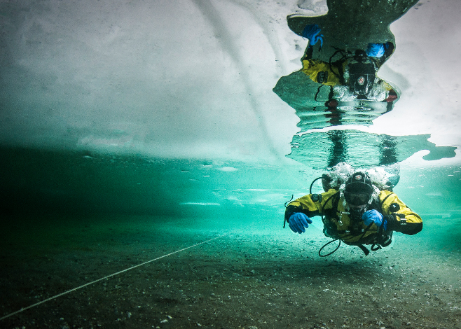 Ice Diving
